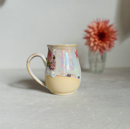 Iridescent Floral Mug #2 (second)
