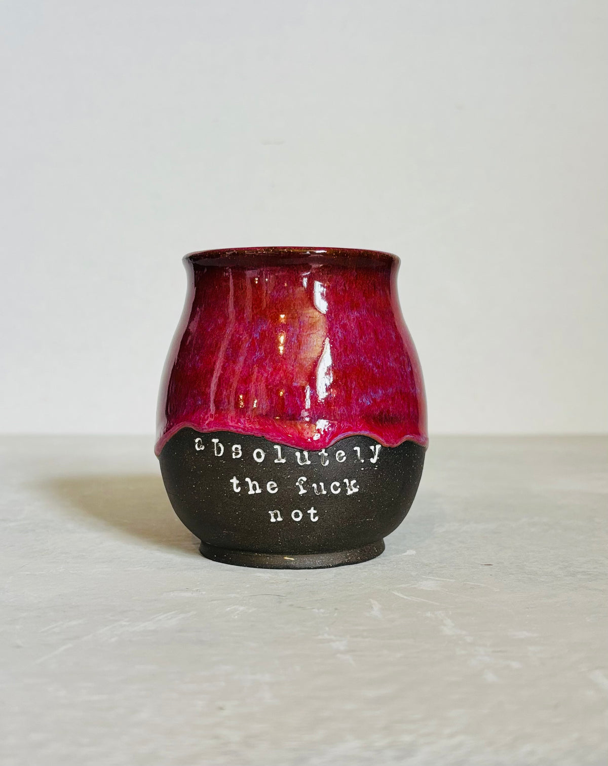 Hot Cherry Absolutely the Fuck Not Mug (Second)