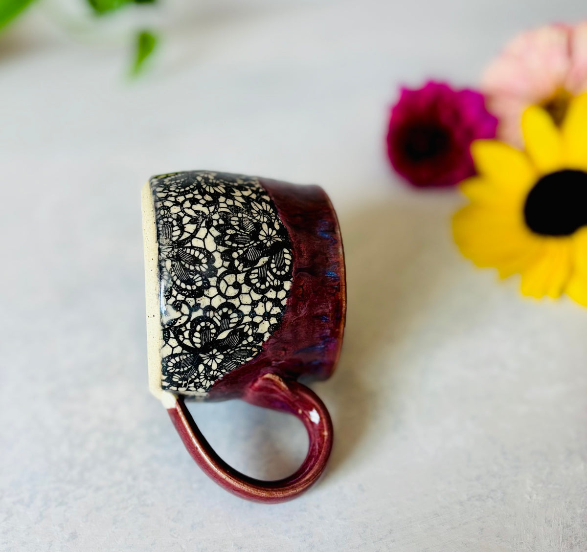 Wine and Lace Mug (12 fl oz)