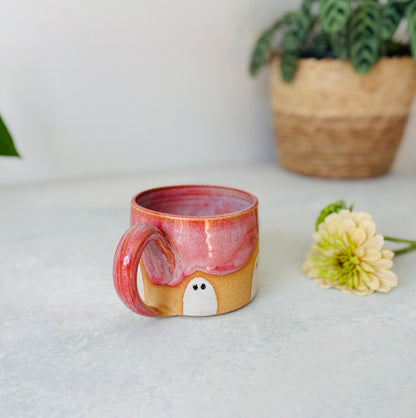 Frightening Fuchsia Ghost Mug (15 fl oz)