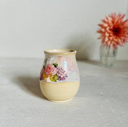 Iridescent Floral Mug #3 (second)