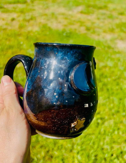 Manifest That Shit Midnight Moon Mug (14 fl oz)