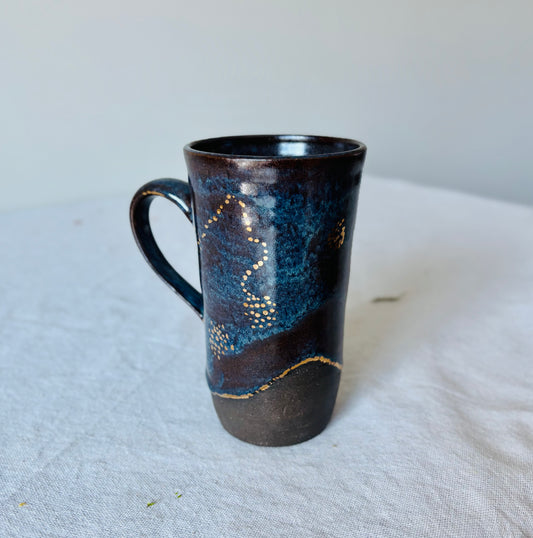 Starburst Trails Midnight Mug (15 fl oz)