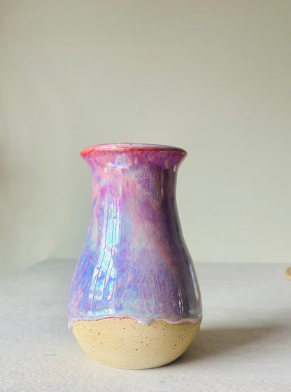 Iridescent Cosmic Rose Vase