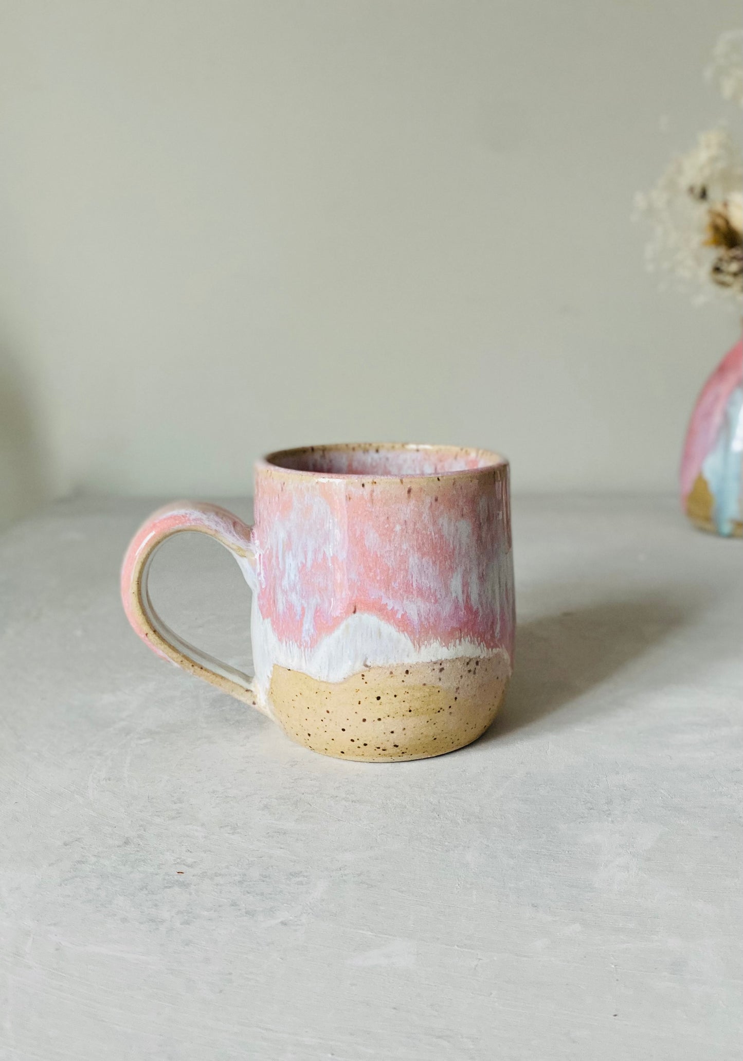 13 oz Perfectly Pink Speckled Mug