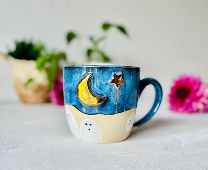 Harvest Moon Ghost Mug (16 fl oz)