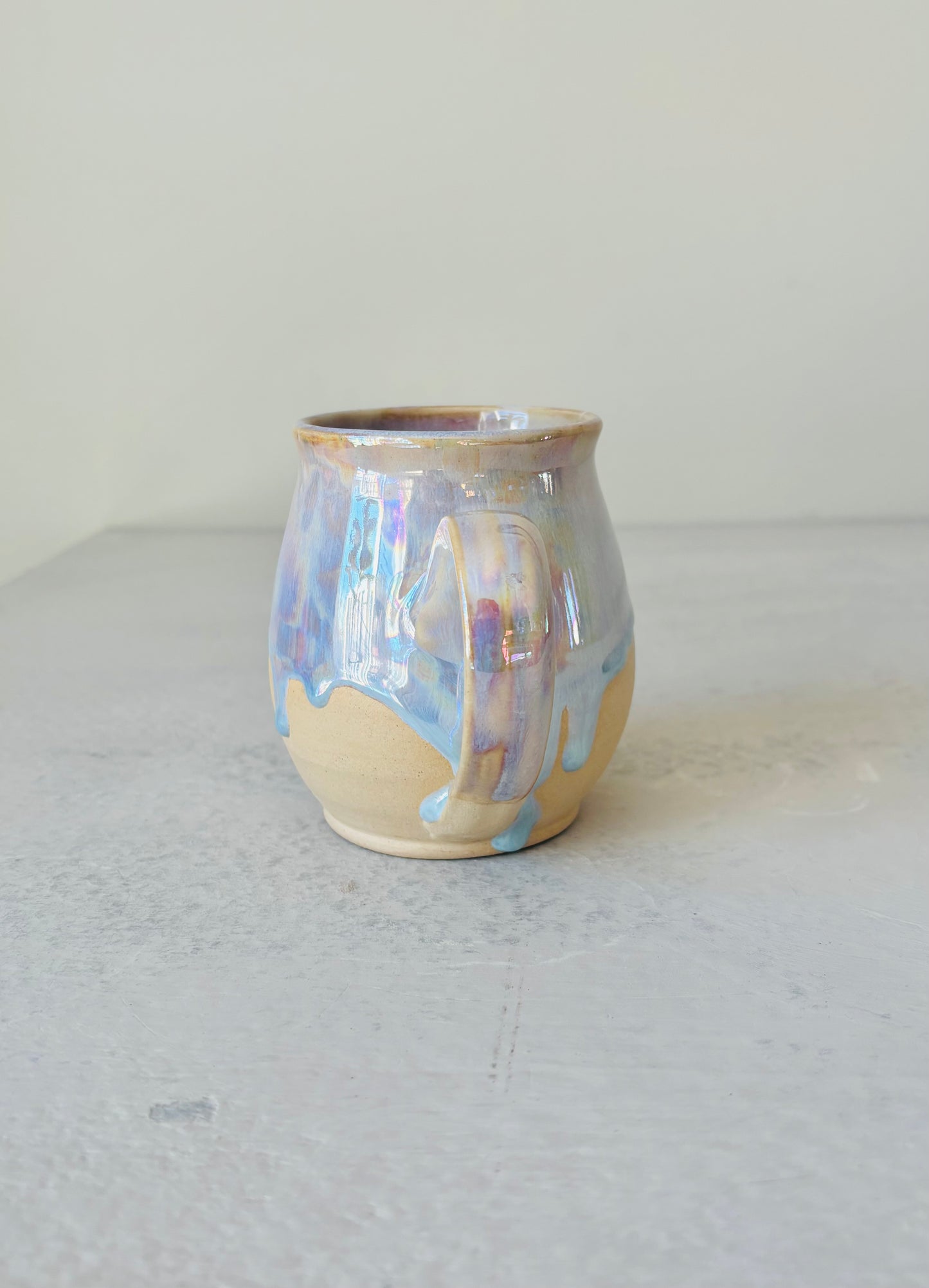 Iridescent Cotton Candy Bubble Mug