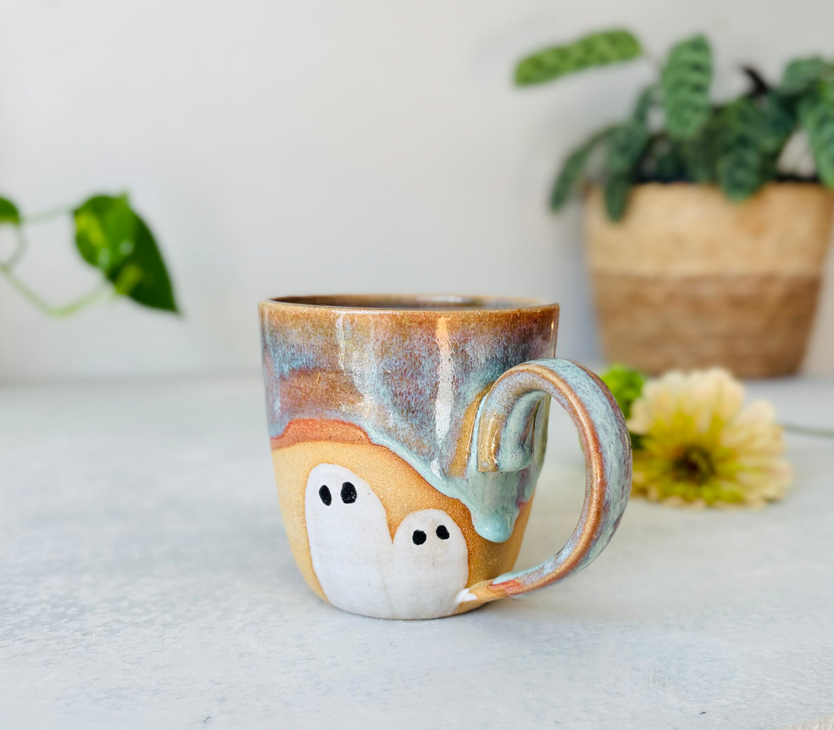 Harvest Skies Ghost Mug (16 fl oz)