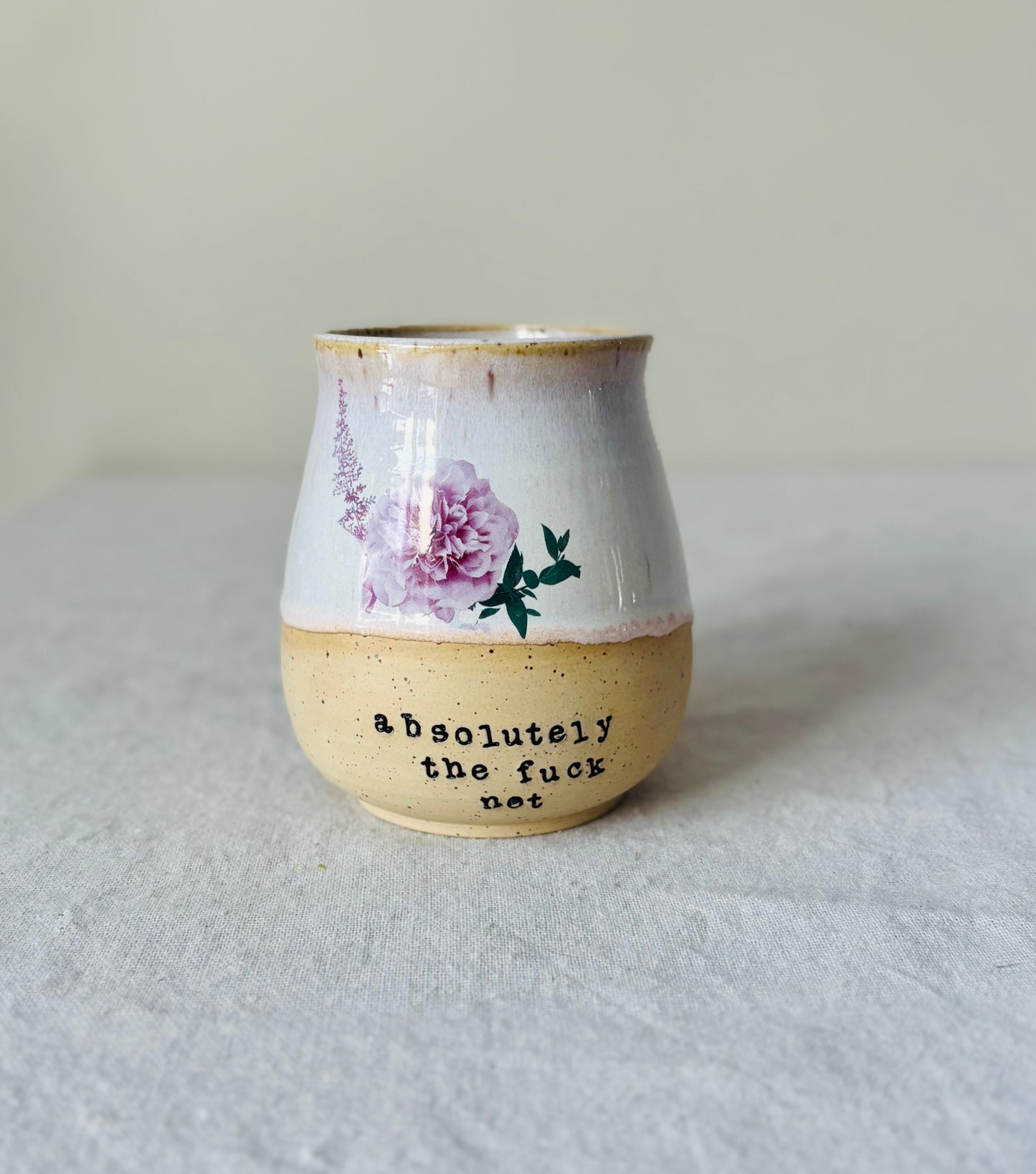 Pre-Order: Floral Absolutely the Fuck Not Mug (12-14 weeks)