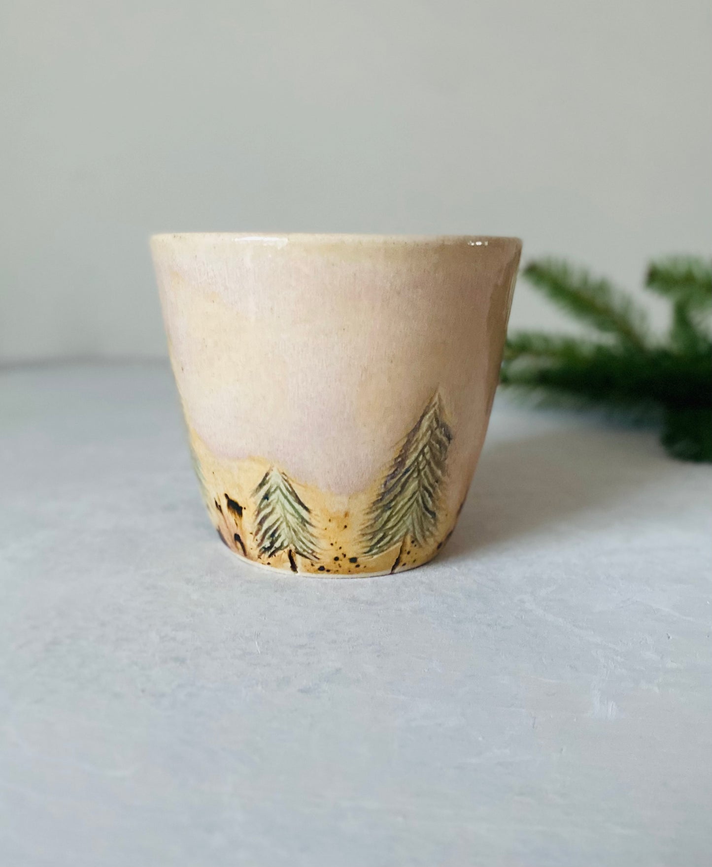 14 oz Evergreen Tree Mug 4