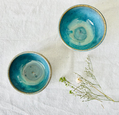 Turquoise Condiment Bowl (14 fl oz)