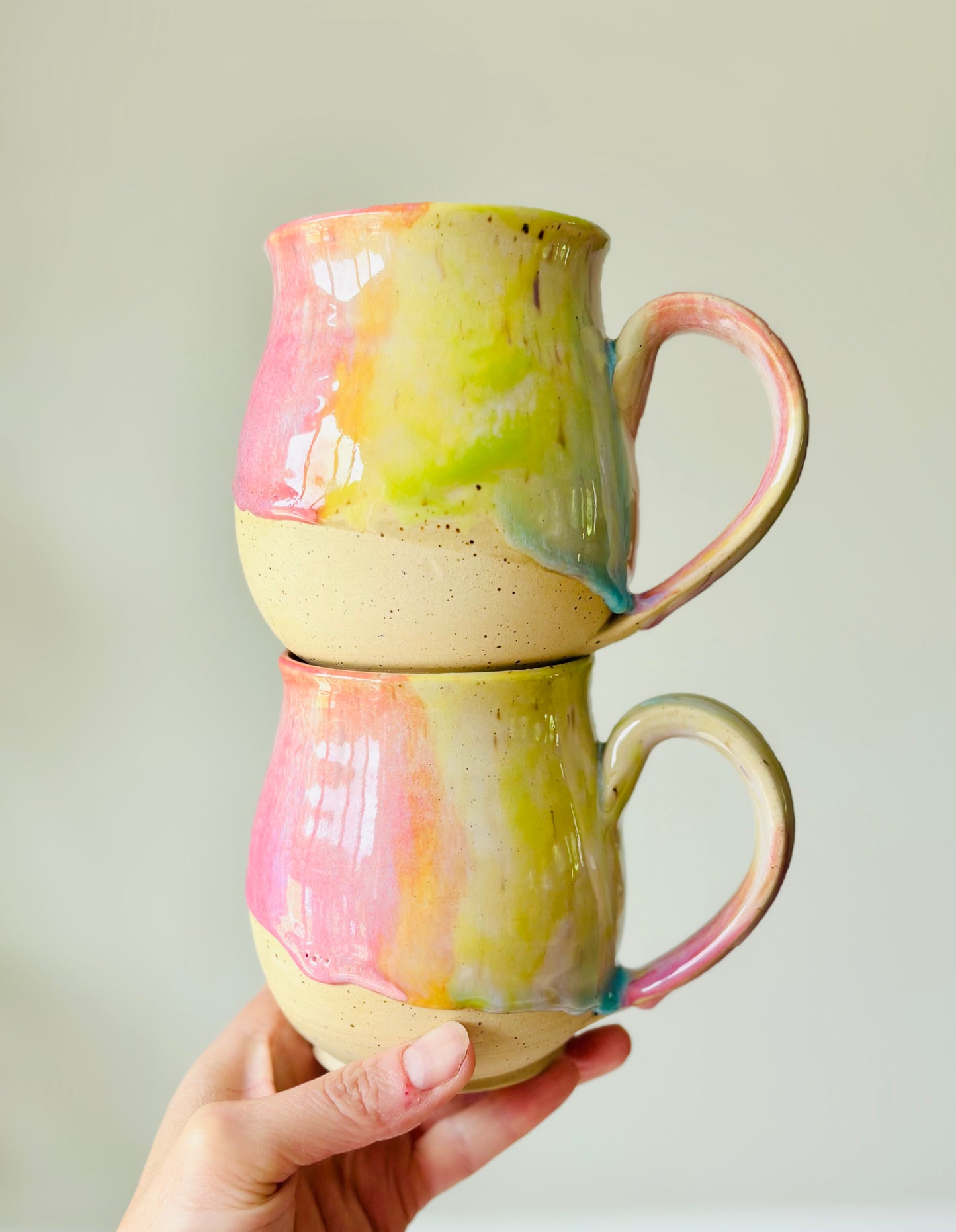 “I grew up in the 90s” Rainbow Mug