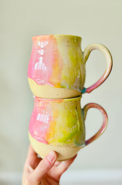 “I grew up in the 90s” Rainbow Mug