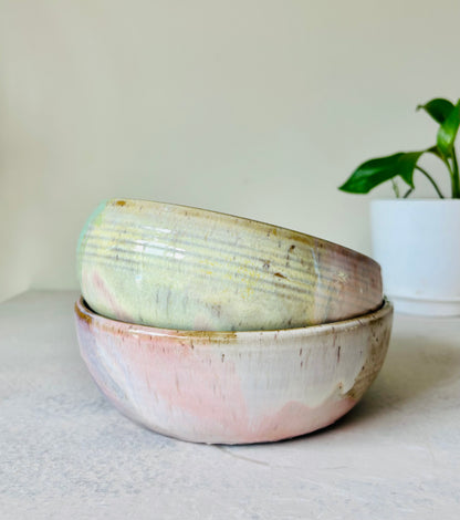 Rustic Rainbow Pasta Bowl Set (Second)