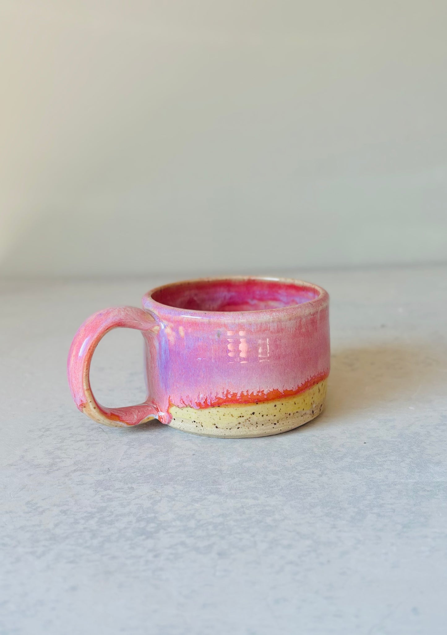 Rainbow Surprise Pink Mug