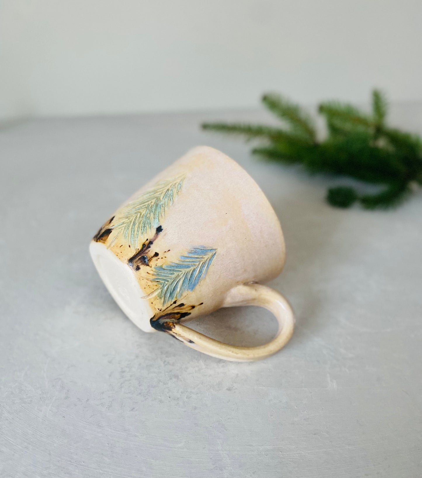 14 oz Evergreen Tree Mug 3