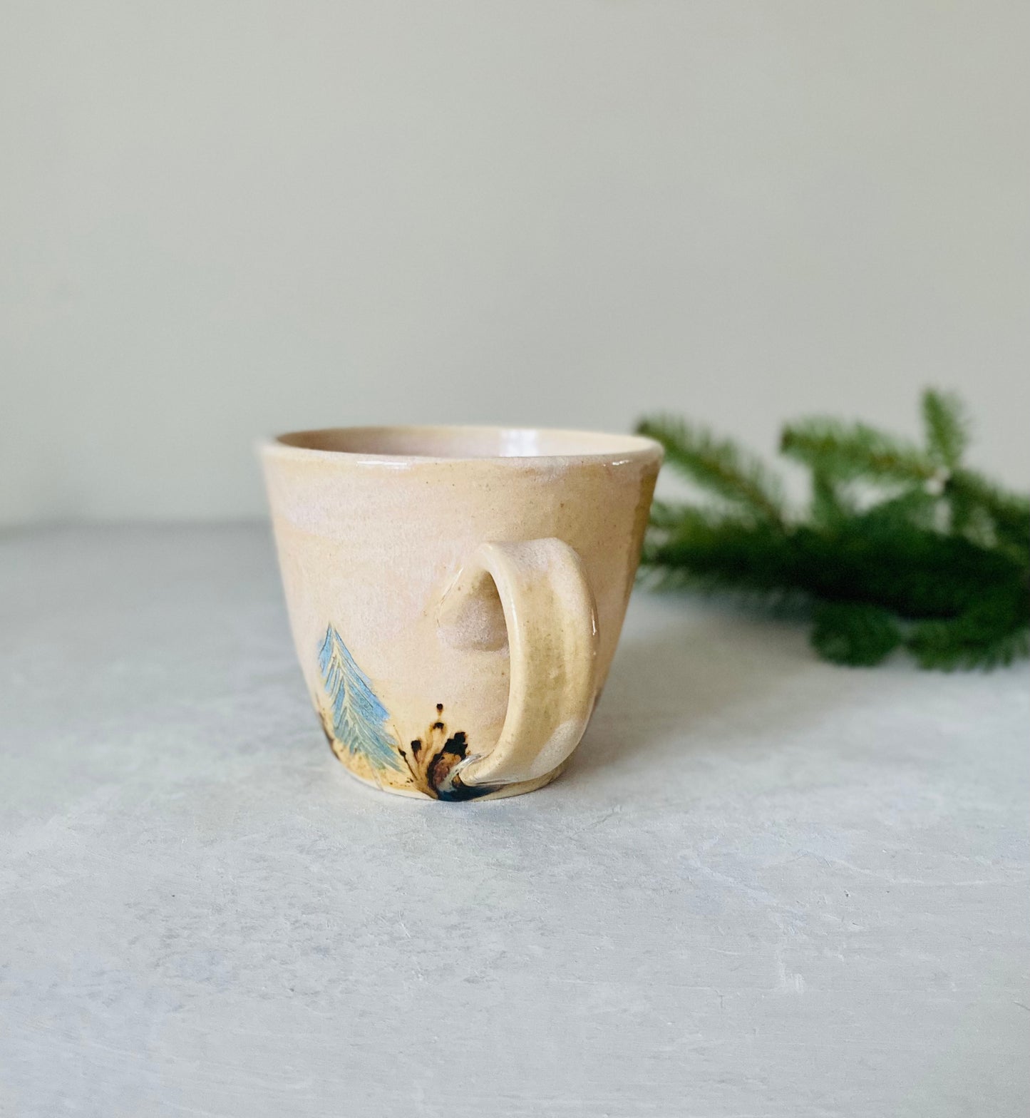 14 oz Evergreen Tree Mug 3