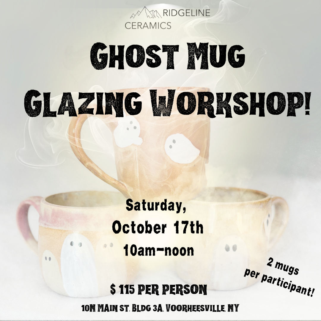 Ghost Mug Glazing Workshop