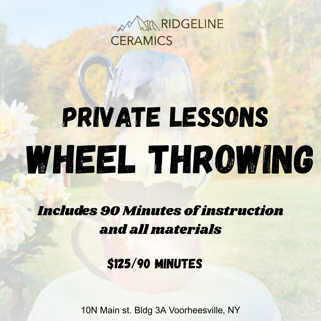 Private Lessons: Wheel Throwing