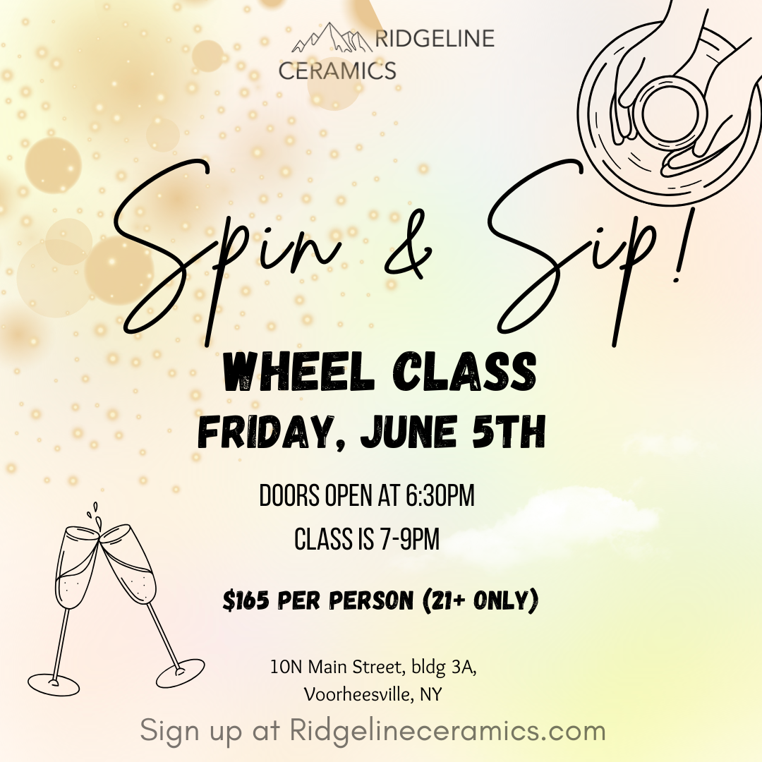 Spin & Sip Wheel Class : Friday June 5th 6:30-9pm