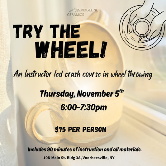 Try the Wheel Class: Thursday, November 5th 6-7:30pm